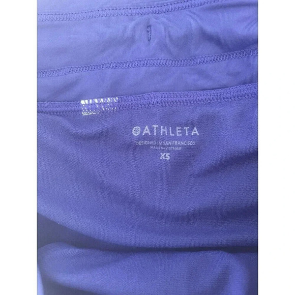 Athleta Purple Athletic Shorts Size XS Lightweight Racer - Picture 4 of 6